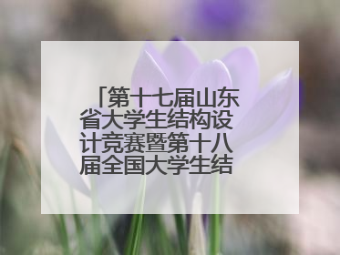 第十七届山东省大学生结构设计竞赛暨第十八届全国大学生结构设计竞赛分区赛在青岛举办