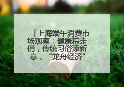 上海端午消费市场观察：健康粽走俏，传统习俗添新意，“龙舟经济”与亲子游共热