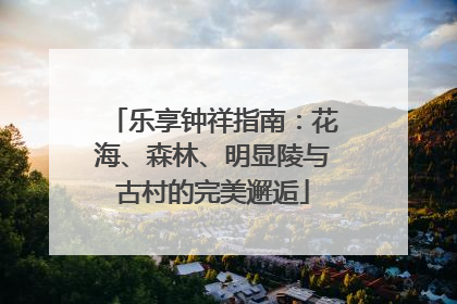 乐享钟祥指南：花海、森林、明显陵与古村的完美邂逅