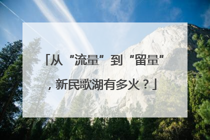 从“流量”到“留量”，新民歌湖有多火？