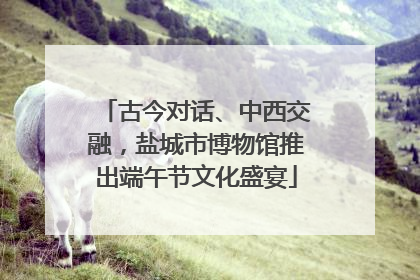古今对话、中西交融，盐城市博物馆推出端午节文化盛宴