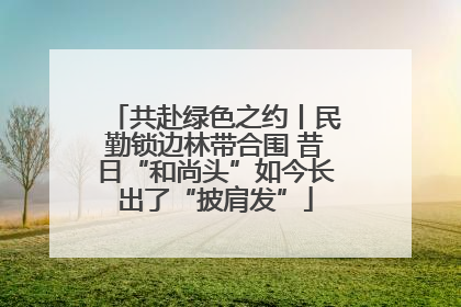 共赴绿色之约丨民勤锁边林带合围 昔日“和尚头”如今长出了“披肩发”