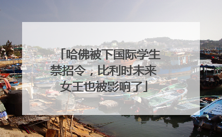 哈佛被下国际学生禁招令，比利时未来女王也被影响了