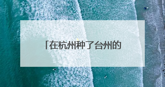 在杭州种了台州的草，这家店集合几十年经验的老师傅，专做家乡味道