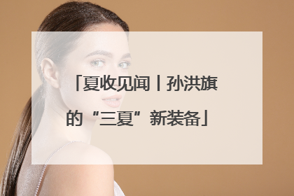 夏收见闻丨孙洪旗的“三夏”新装备