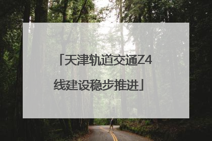 天津轨道交通Z4线建设稳步推进