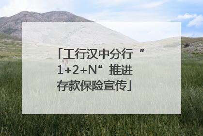 工行汉中分行“1+2+N”推进存款保险宣传