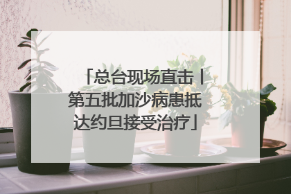 总台现场直击丨第五批加沙病患抵达约旦接受治疗