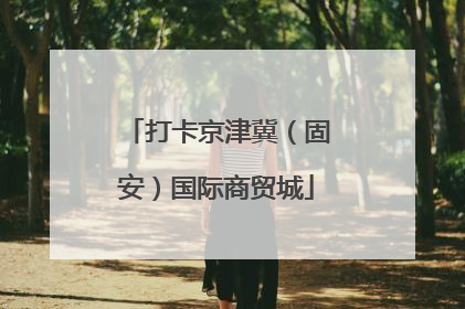 打卡京津冀（固安）国际商贸城