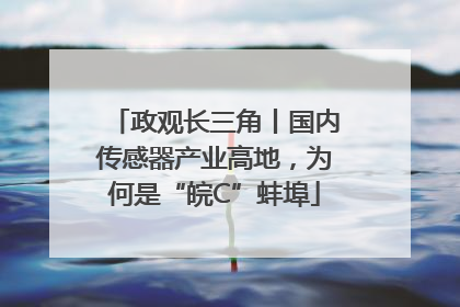 政观长三角丨国内传感器产业高地，为何是“皖C”蚌埠