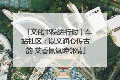 文化书院进行时｜车站社区：以文润心传古韵 艾香氤氲睦邻情