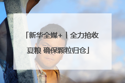 新华全媒+丨全力抢收夏粮 确保颗粒归仓