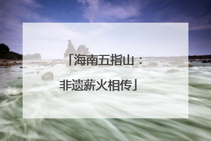 海南五指山：非遗薪火相传