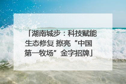 湖南城步：科技赋能生态修复 擦亮“中国第一牧场”金字招牌