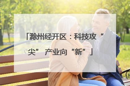 滁州经开区：科技攻“尖” 产业向“新”