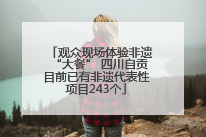 观众现场体验非遗“大餐” 四川自贡目前已有非遗代表性项目243个
