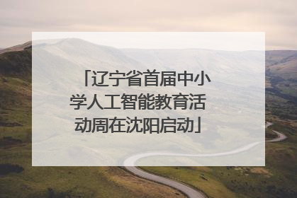 辽宁省首届中小学人工智能教育活动周在沈阳启动