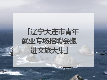 辽宁大连市青年就业专场招聘会搬进文旅大集