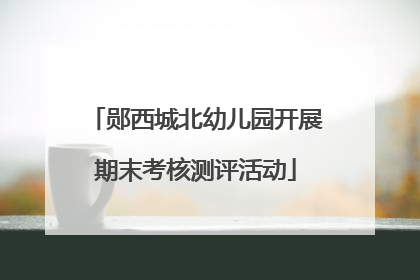 郧西城北幼儿园开展期末考核测评活动