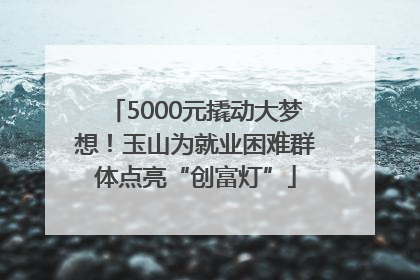 5000元撬动大梦想！玉山为就业困难群体点亮“创富灯”