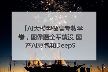 AI大模型做高考数学卷，图像题全军覆没 国产AI豆包和DeepSeek均得分144