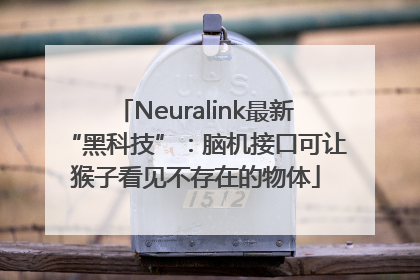Neuralink最新“黑科技”：脑机接口可让猴子看见不存在的物体